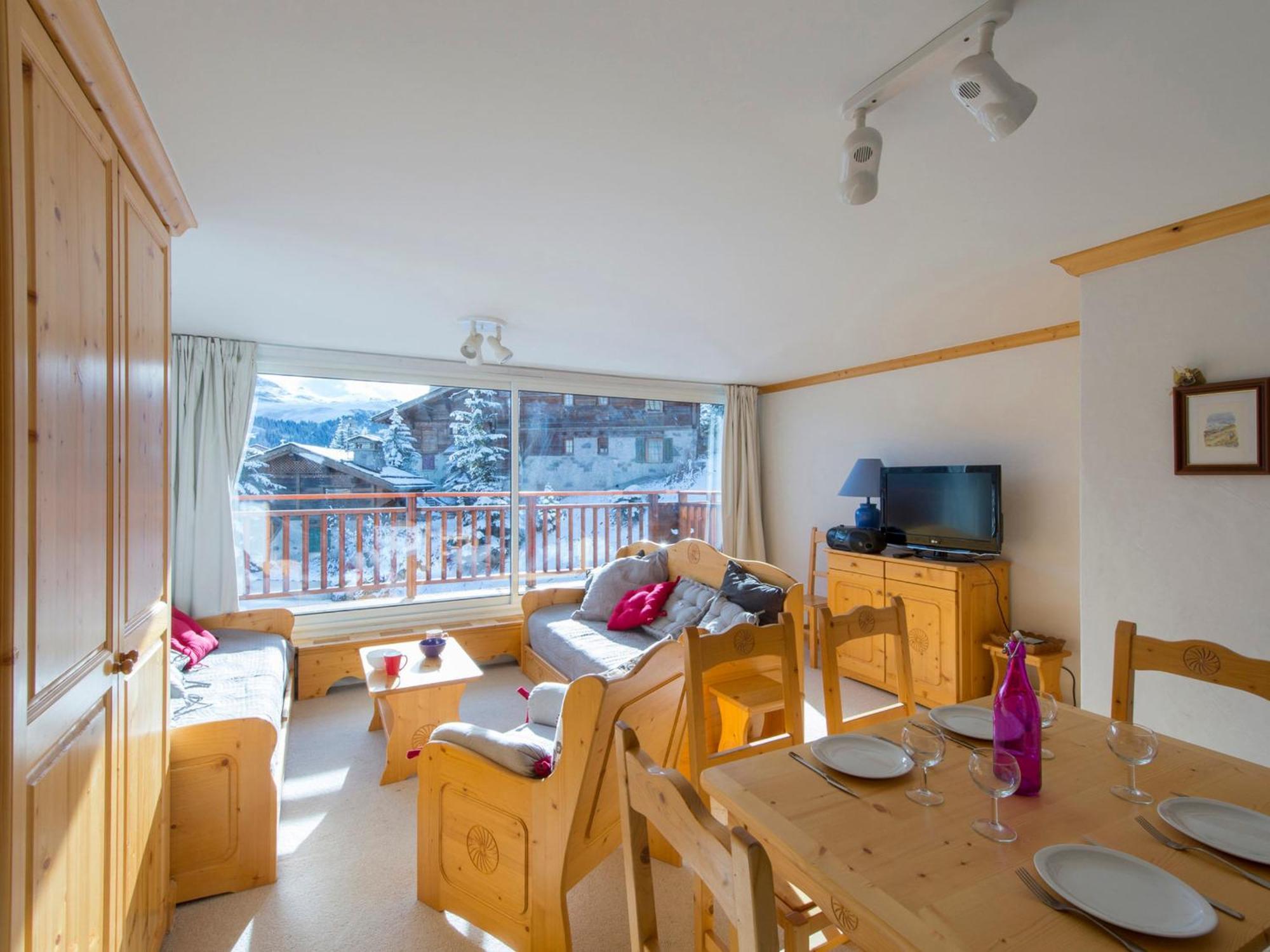 Appartement Cosy A Courchevel 1850 Avec Balcon Sud Et Proche Des Pistes - Fr-1-564-32 Buitenkant foto